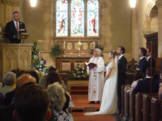 Services:  Wedding 11th July 2015